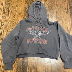 Hollister cropped hoodie